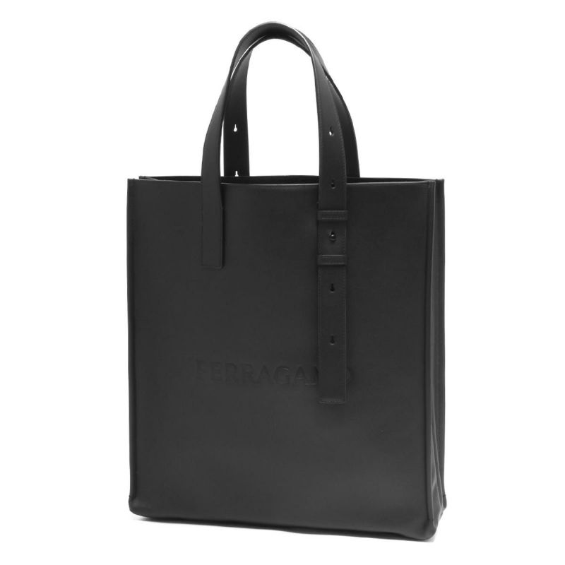 フェラガモ トートバッグ バッグ メンズ レディース ブラック 241435 NERO 0769591 SALVATORE FERRAGAMO  |ブランド腕時計通販なら「 ブルークウォッチカンパニー 心斎橋店」