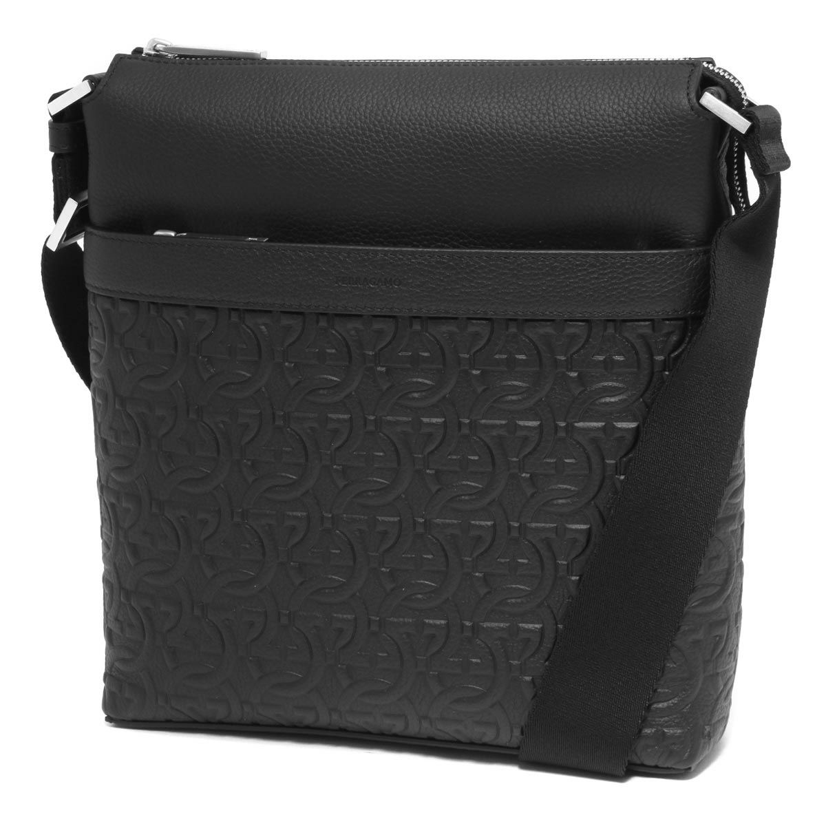 フェラガモ/FERRAGAMO バッグ メンズ TRAVEL EMBOSSED BLOCCO 気軽  