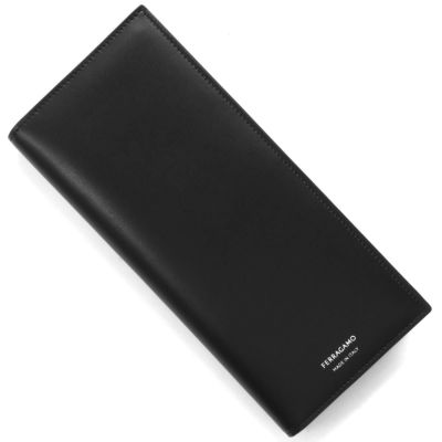 フェラガモ 長財布 財布 メンズ 二つ折り ブラック 661331 NERO 