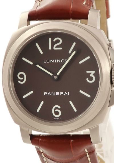 パネライ PANERAI ルミノール マリーナ PAM00061 C番 茶 スモセコ ...