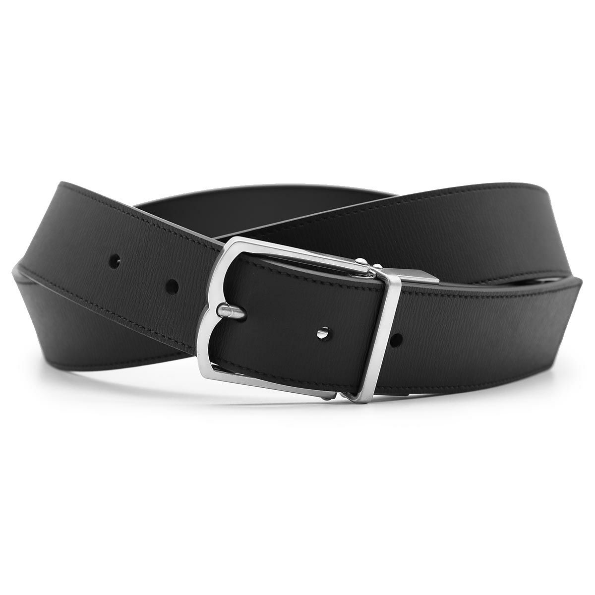 バリー ベルト メンズ カントリー リバーシブル ブラック&パラディオ  