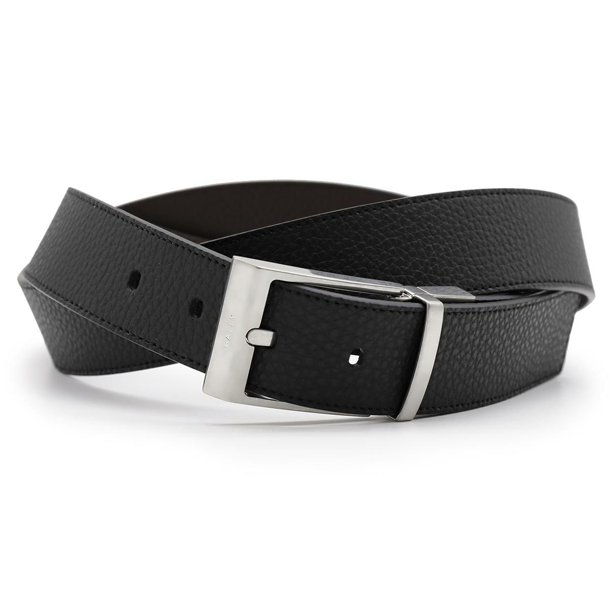 バリー ベルト メンズ カントリー リバーシブル ブラック&パラディオ  