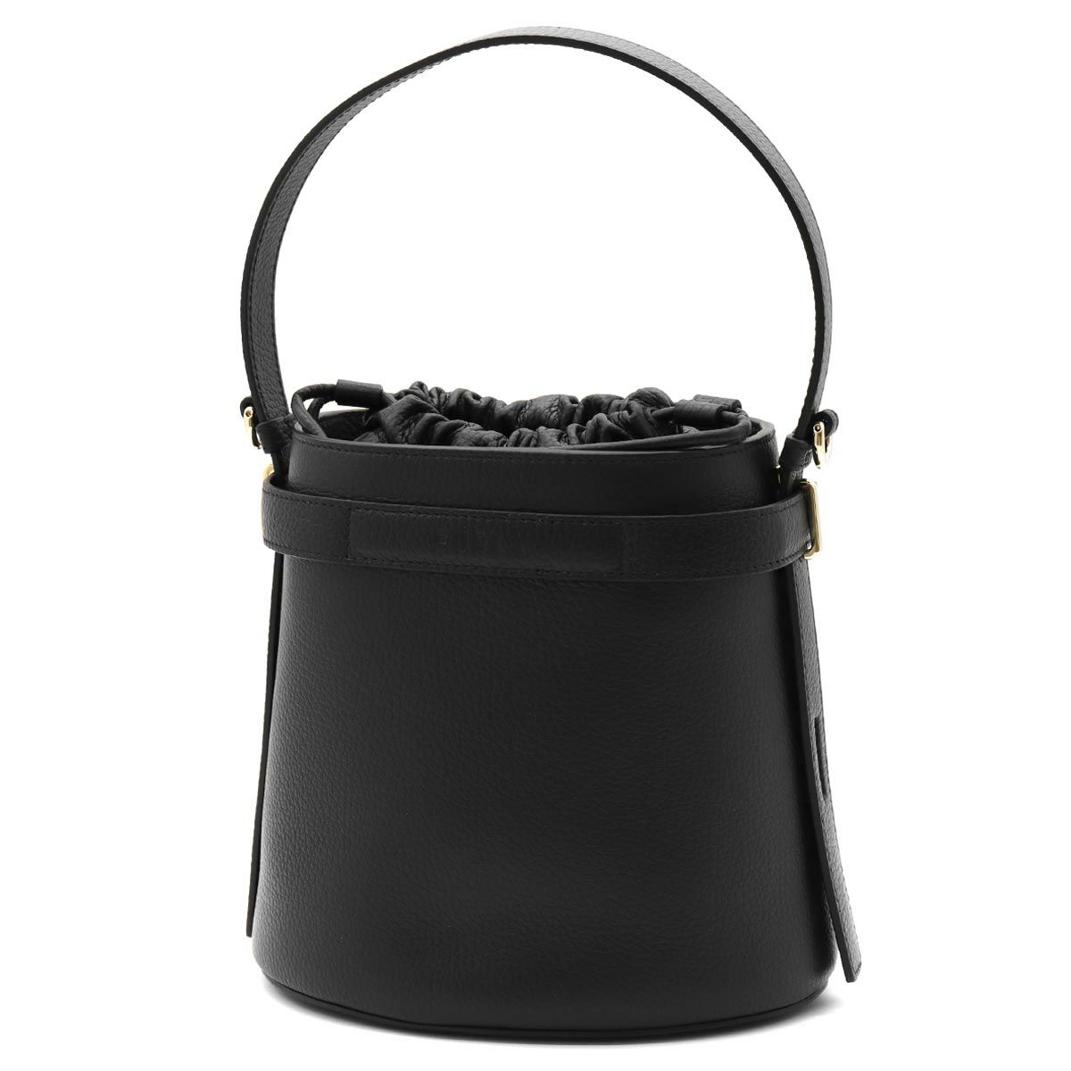 FURLA/フルラ リリー ブラック 黒 レザーショルダーバッグ カメラ  