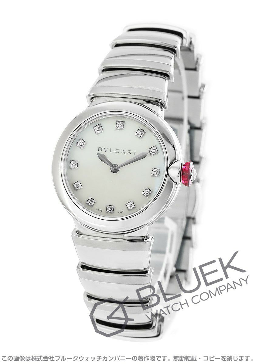 ブルガリ ルチェア ダイヤ レディース LU28WSS/12 |腕時計通販ブルーク  