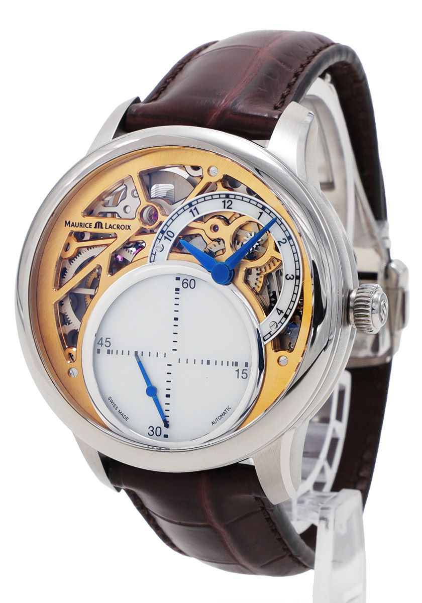 モーリス・ラクロア マスターピース ミステリアス・セコンド メンズ  