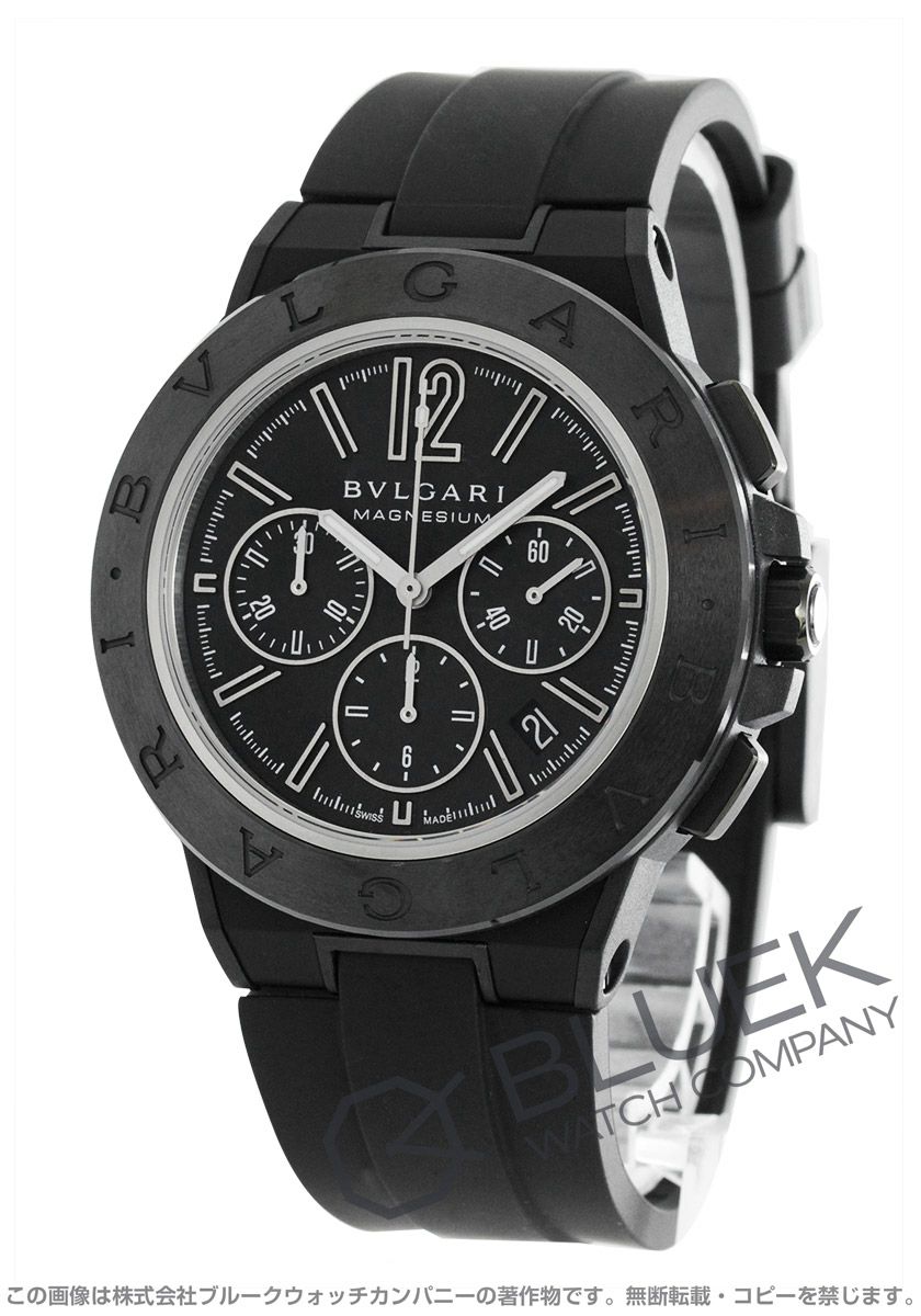 ブルガリ BVLGARI ディアゴノ クロノグラフ DG42SCCH メンズ めき  