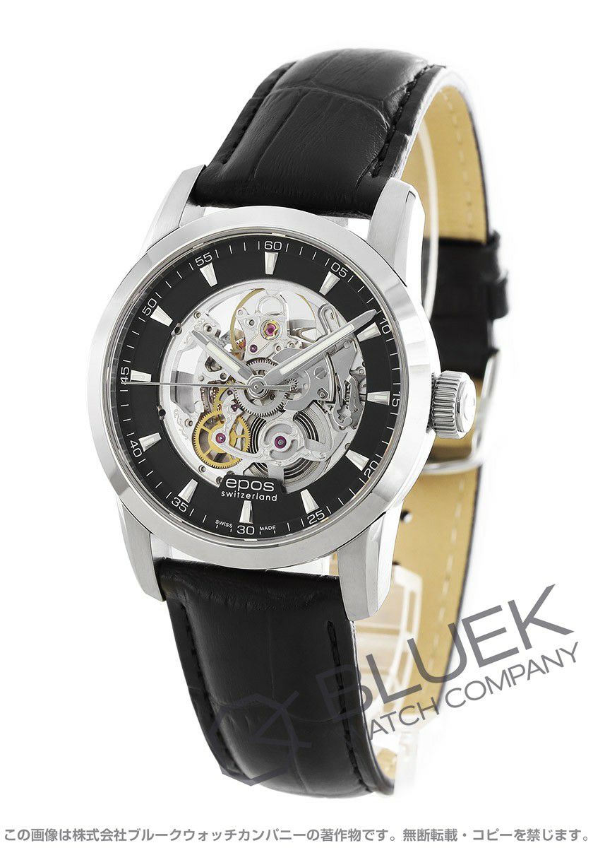 エポス ソフィスティック 3423 スケルトン メンズ 3423SKBK |腕時計  