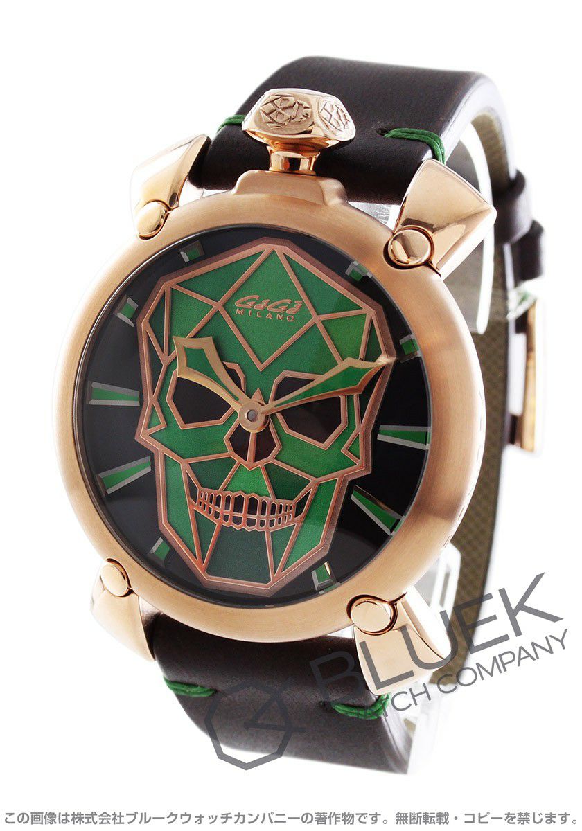 大感謝SALE】【数量限定特価】ガガミラノ マヌアーレ48mm バイオニック  