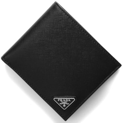 プラダ 二つ折り財布 財布 レディース サフィアーノ メタル SAFFIANO 