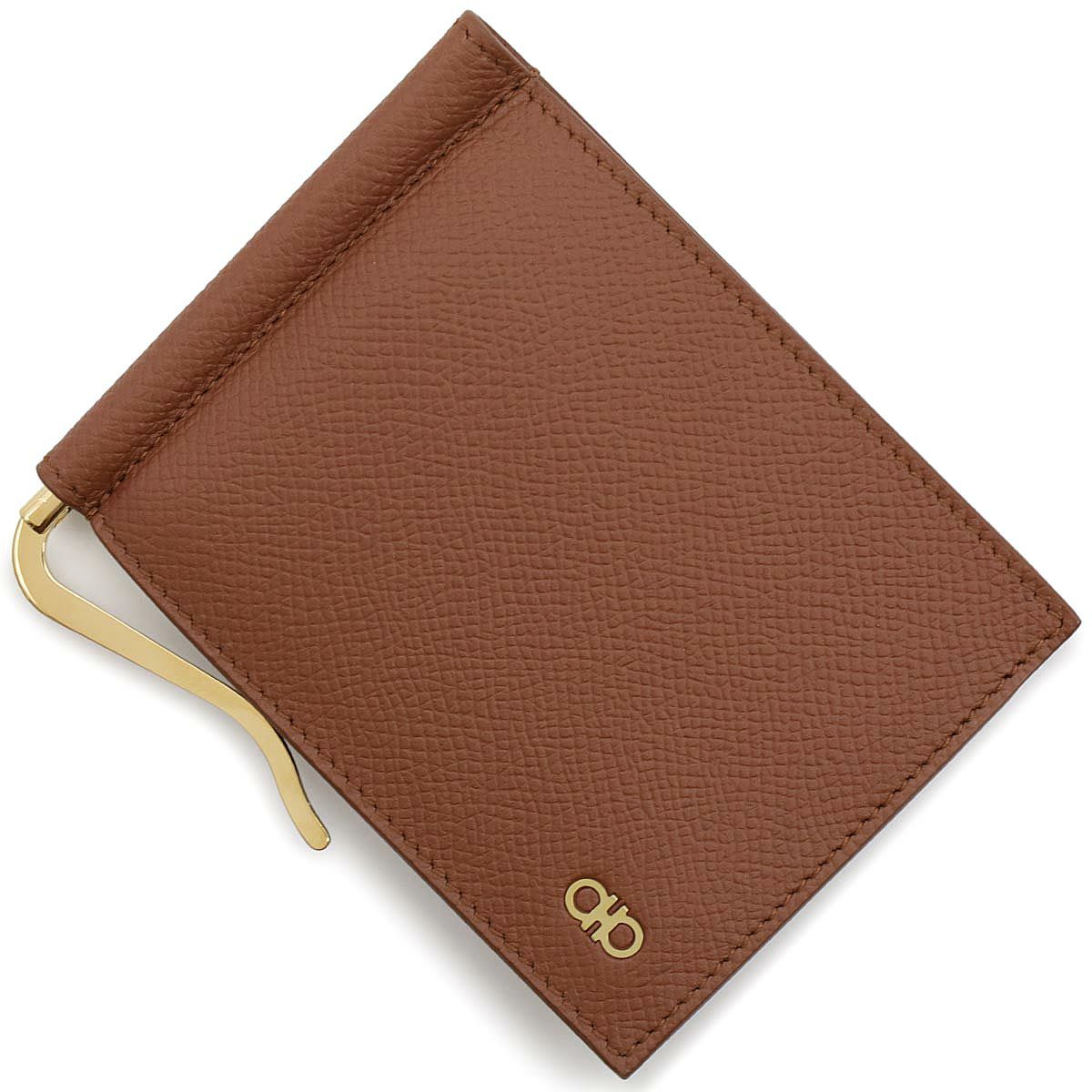 フェラガモ 長財布 財布 メンズ ダブル ガンチーニ デニムブルー  