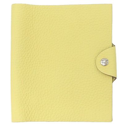 エルメス　HERMES　メモ帳カバー　クシュベル　イエロー エルメスHERMESメモ帳カバークシュベルイエロー