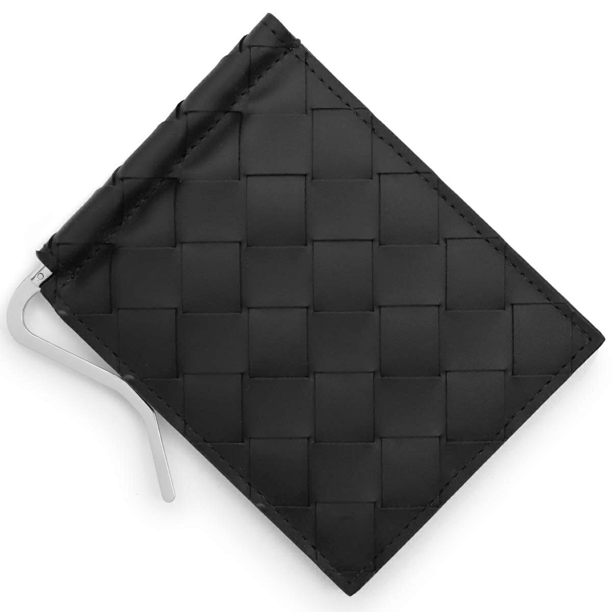 美品 BOTTEGAVENETA ボッテガヴェネタ 憤っ イントレチャート ブラック  