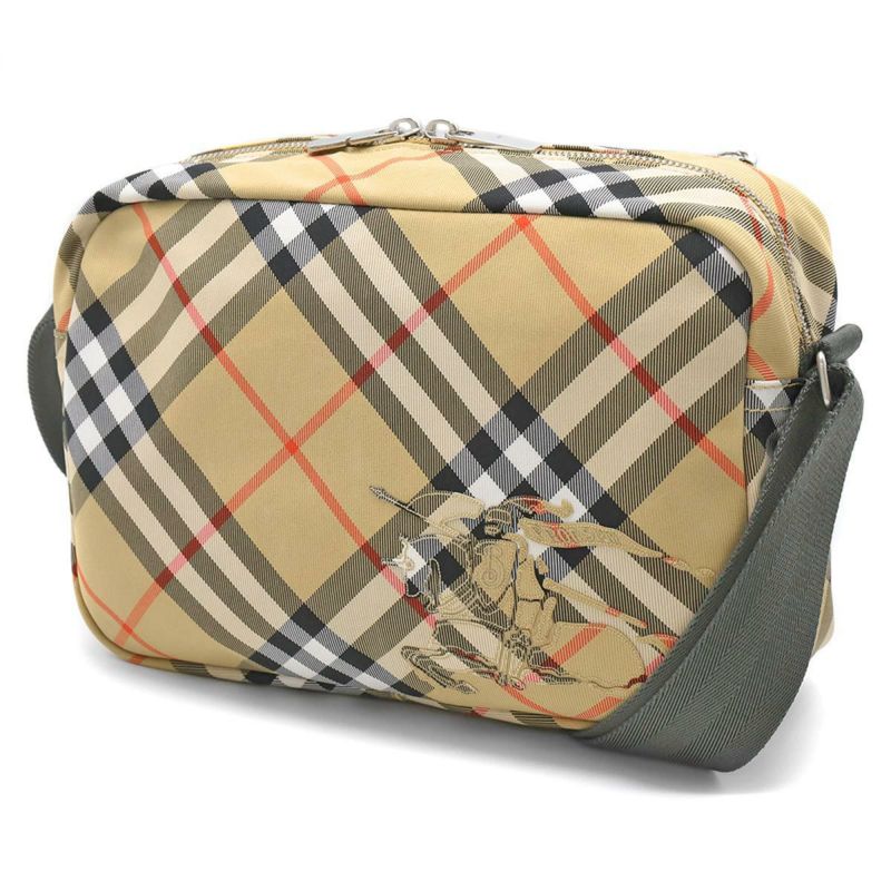 【クリスマスSALE】バーバリー ショルダーバッグ/クロスボディ バッグ メンズ レディース BURBERRY CHECK バーバリーチェック  馬上騎士 サンドブラウンマルチ ML ESSENTIAL CROSSBODY CEK 158564 A2021 8091320 BURBERRY  |ブランド腕時計 ...