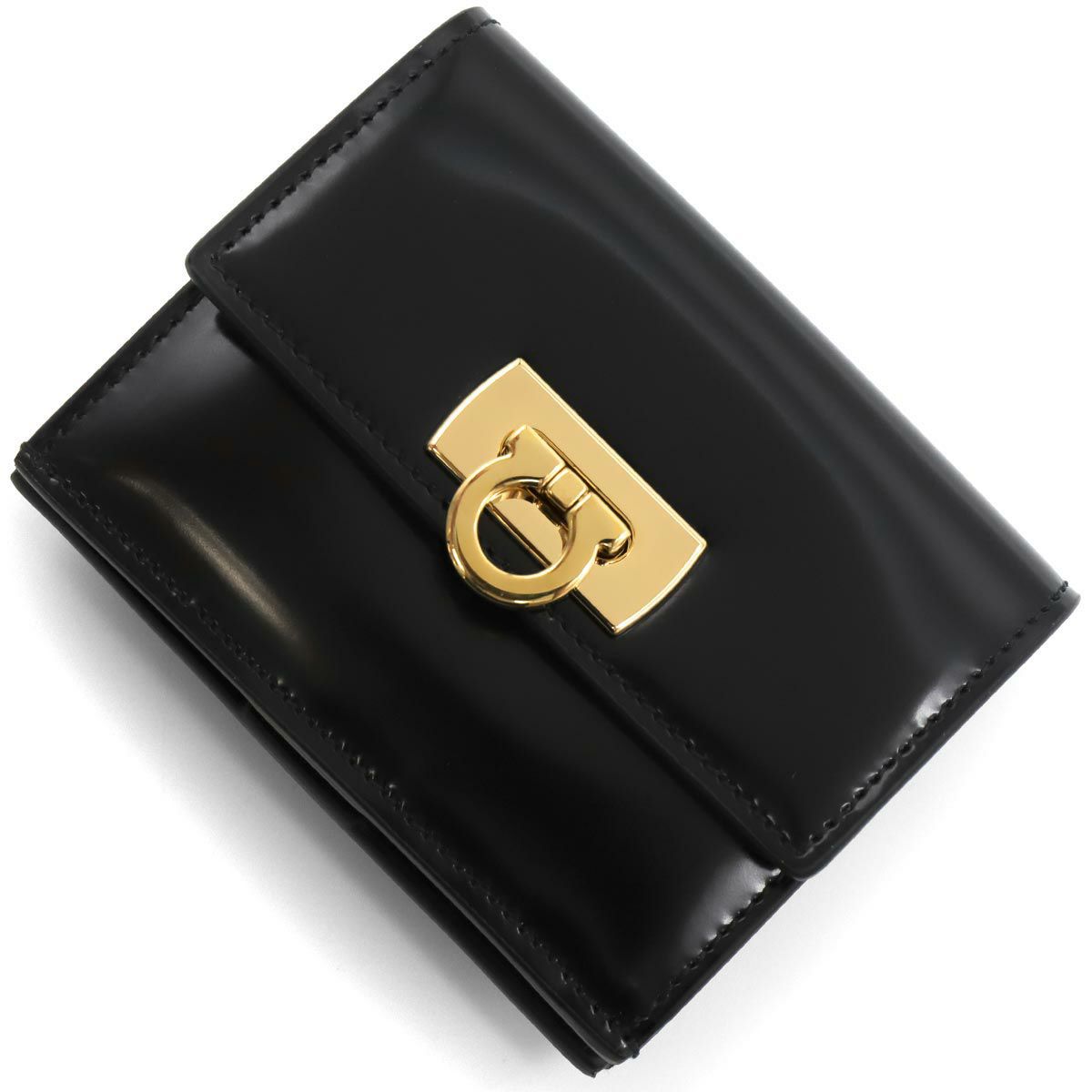 フェラガモ 財布 二つ折り財布 FERRAGAMO 22D515 PEONI カーフ 比較 