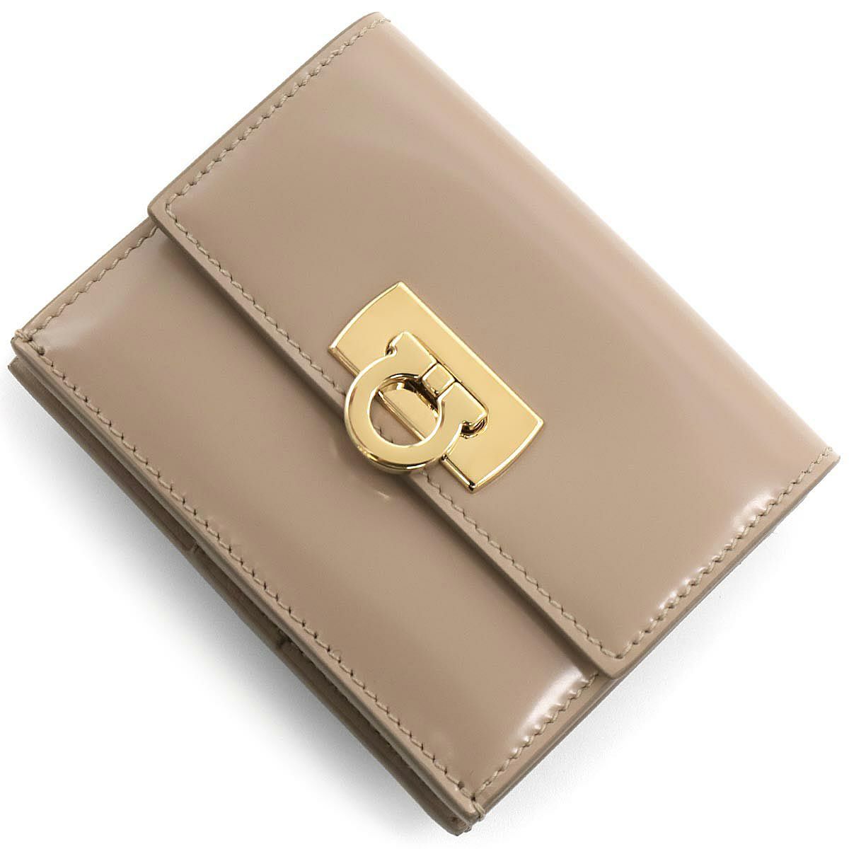 フェラガモ 長財布 財布 レディース ワンダ ガンチーニ GANCINO 三  