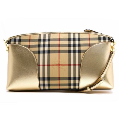 Burberry】ピンフォールド クラッチバッグ ブラック smcint.com