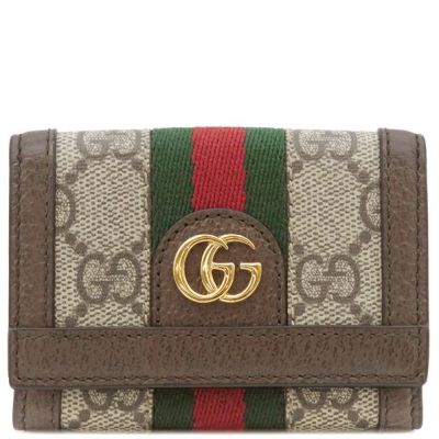 グッチ 三つ折り財布 財布 レディース ソーホー ブラック 598207