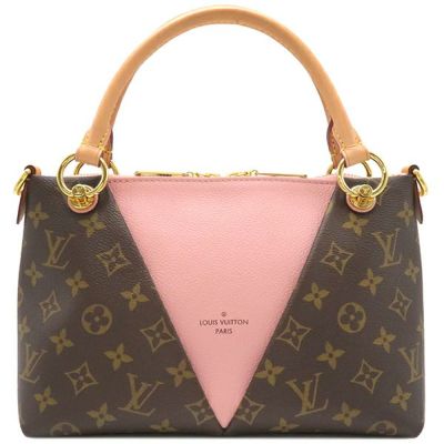 クリスチャン・ディオール ハンドバッグ S5480VWRA Christian Dior handbag vanity bag canvas pink silver