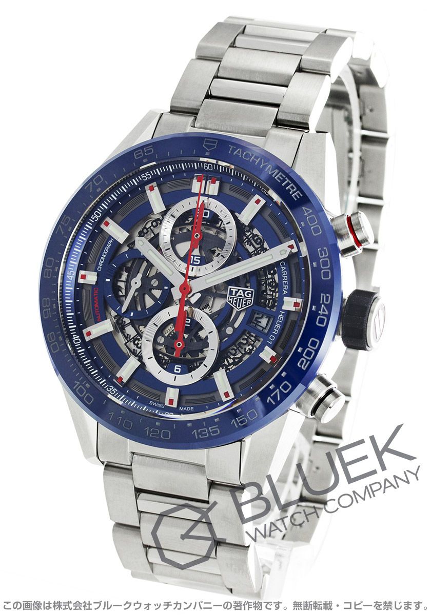 タグホイヤー カレラ ホイヤー01 クロノグラフ メンズ CAR201T.BA0766  