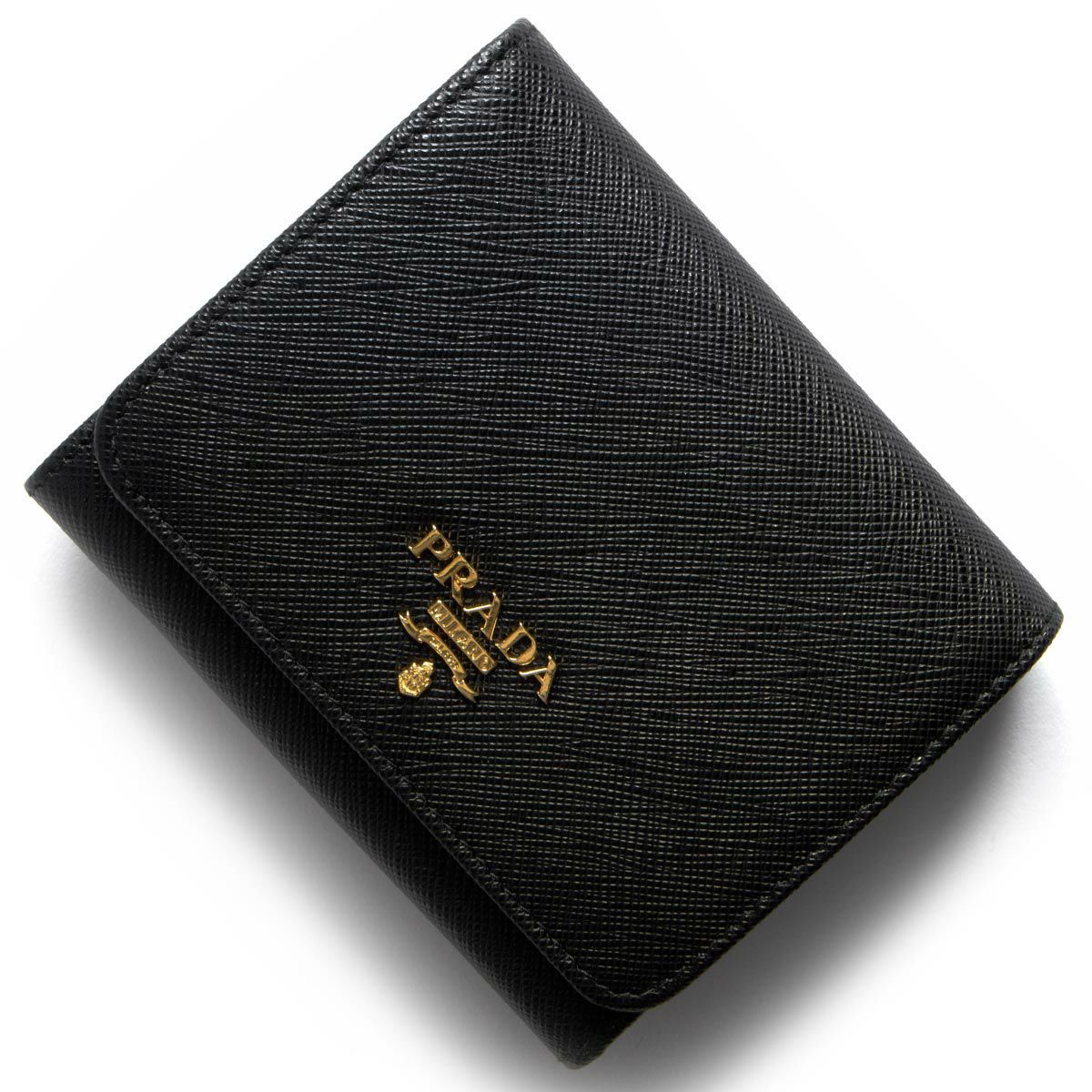 プラダ 三つ折り財布 財布 レディース サフィアーノ フィオッコ リボン ブラック 1mh840 Ztm F0002 Prada ブランド腕時計通販なら ブルークウォッチカンパニー 心斎橋店