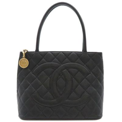 CHANEL マトラッセ 復刻 トートバッグ ブラック シルバー