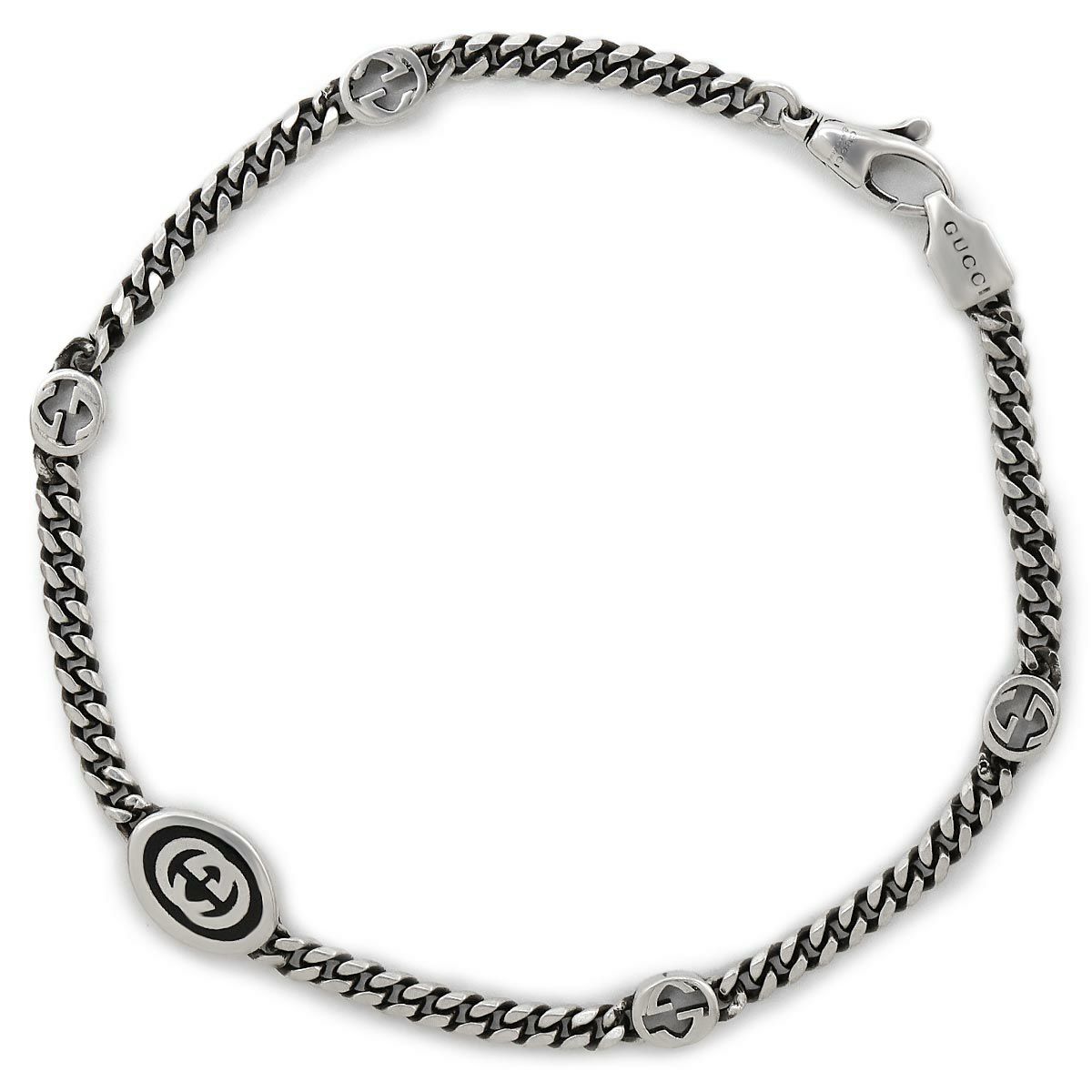 グッチ ブレスレット アクセサリー メンズ インターロッキングG  