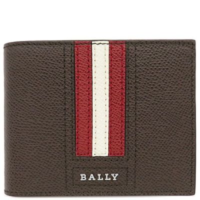 バリー 二つ折り財布 財布 メンズ ブリベル ブラック&レッド