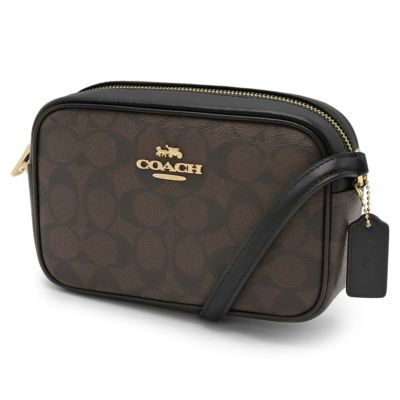 ♩新品 COACH コーチ 締切ら ショルダーバッグ ブラック 黒