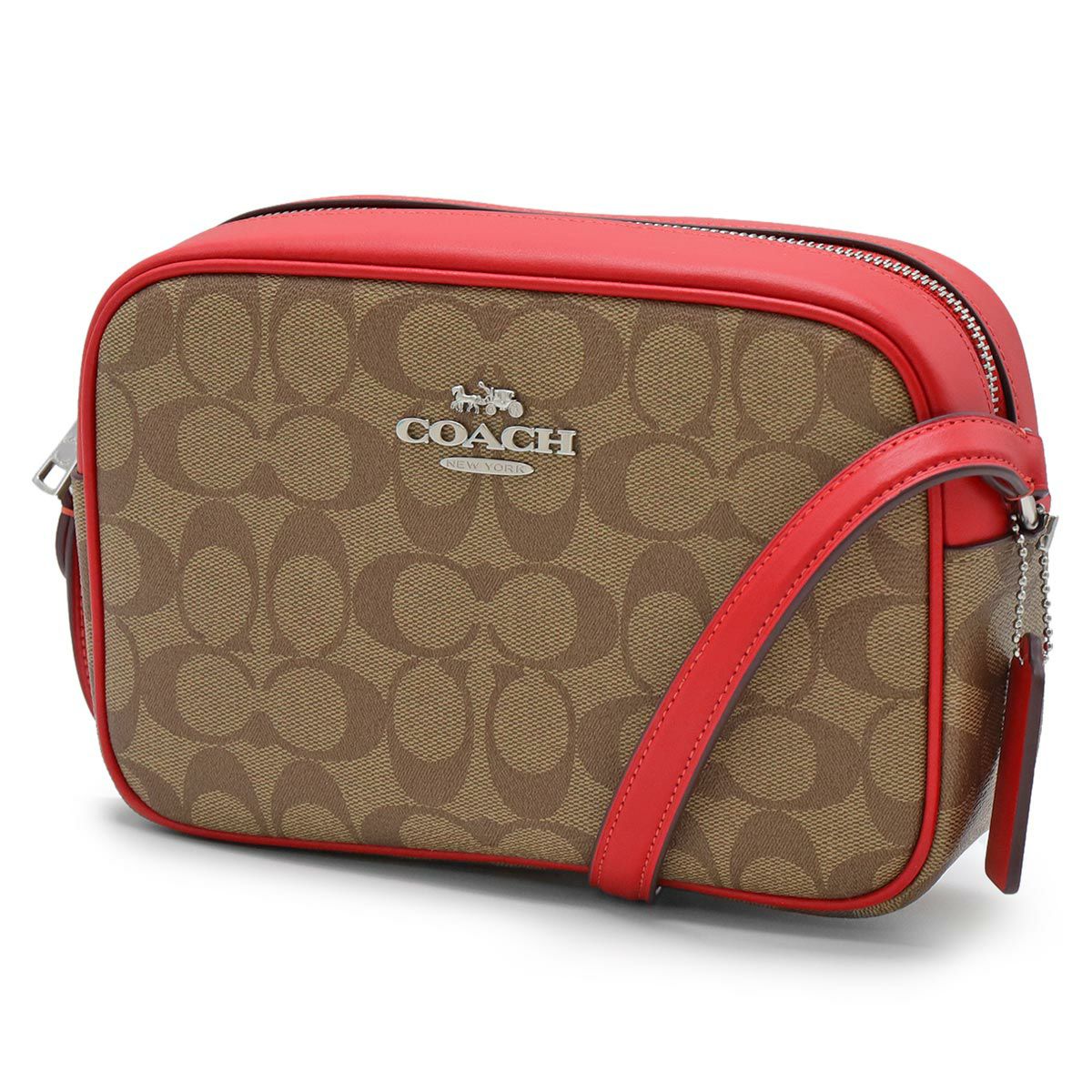 コーチ COACH ミニジェイミー カメラバッグ シグネチャー ショルダー  