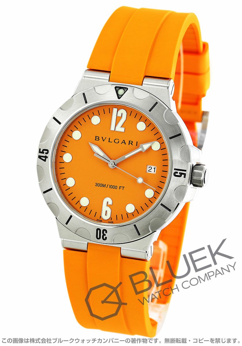 ブルガリ BVLGARI LCV38SG ディアゴノ スポーツ デイト YGコンビ 自動  