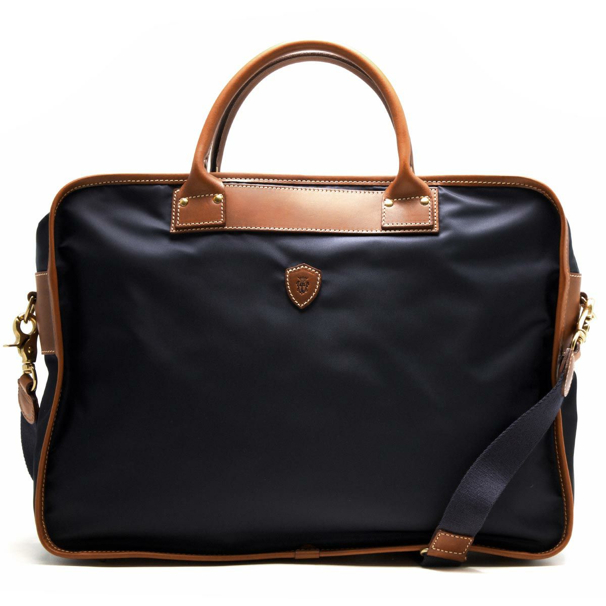 フェリージ ビジネスバッグ バッグ メンズ ネイビーブルー&ライト  